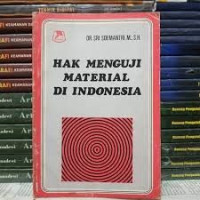 Hak Menguji Material Di Indonesia