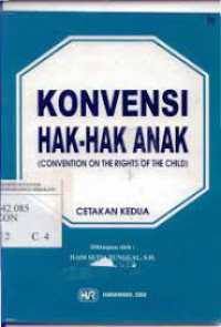Konvensi Hak-hak Anak (Convention on The Right of The Child) buku kedua