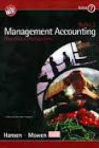 Management Accounting : Akuntansi Manajemen