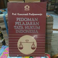 Pedoman Pelajaran tata Hukum Indonesia