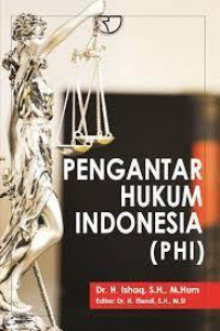 Pengantar  Hukum  Indonesia ( PHI)