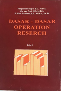 dasar-Dasar Operations Research   Edisi 2