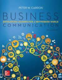 Business developing leaders for a Networked world Communication