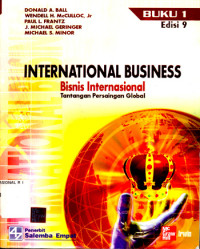 BISNIS INTERNASIONAL Tantangan Persaingan Global  BUKU 1  Edisi 9