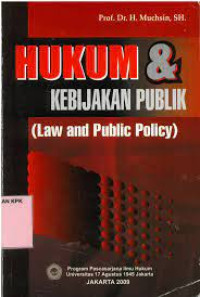 Hukum dan Kebijakan Publik (Law and Public Policy)