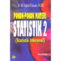 Pokok-Pokok Materi Statistik 2 (Statistik Inferensif)