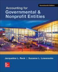 Accounting for Goverment & Nonprofit  Entities