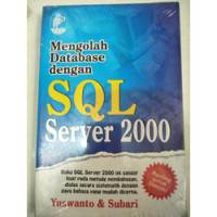 Mengolah Databese dengan SQL Server 2000