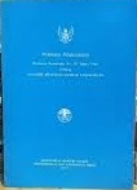 Pedoman Pelaksanaan Peraturan Pemerintah No.29 Tahun 1986 Tentang Analisis Mengenai Dampak Lingkungan