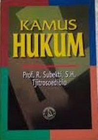 Kamus Hukum