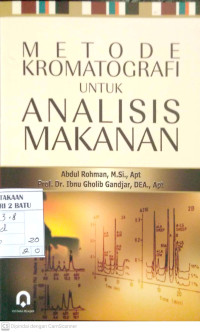 Metode Kromatografi untuk Analisis Makanan