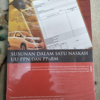 Susunan Dalam satu naskah UU PPN dan PPnBm: Undang-undang Nomor 42 Tahun 2009