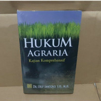 HUKUM AGRARIA KAJIAN KOMPREHENSIF