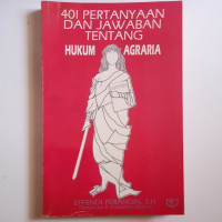 Hukum Agraria Indonesia Dalam Perspektif Sejarah