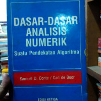Dasar-Dasar Analisis Numerik