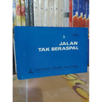 Jalan Tak Beraspal