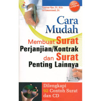 Cara Mudah Membuat Surat Perjajian/Kontrak. Dan Surat Penting Lainnya