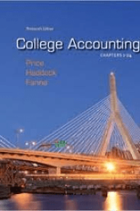 College Accounting Chapters 1-24