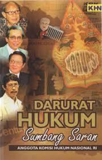 Darurat Hukum Sumbang Saran