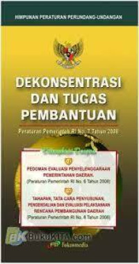 Dekonsentrasi Dan Tugas Perbantuan