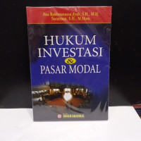 HUkum Investasi & Pasar Modal