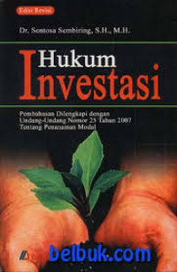 Hukum Investasi