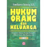 Hukum Orang dan Keluarga