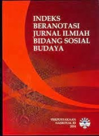 Indeks Beranotasi Jurnal Ilmiah Bidang Sosial Budaya