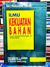 Ilmu Kekuatan Bahan