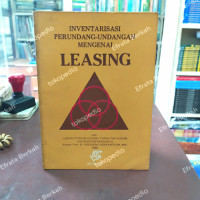 Inventarisasi Perundang-undangan Mengenai Leasing