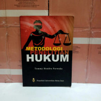 Metodologi Penelitian Hukum