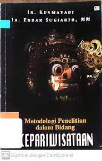 Metodologi Penelitian Dalam Bidang Kepariwisataan