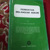 Perbuatan Melanggar Hukum