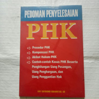 Pedoman Penyelesaian PHK