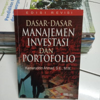 Dasar-Dasar Manajemen Investasi Dan Portofolio
