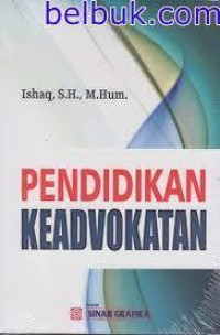 Pendidikan Keadvokatan