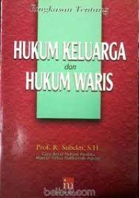 Ringkasan Tentang Hukum Keluarga dan Hukum Waris