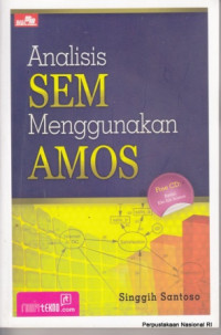 Analisis SEM Menggunakan AMOS