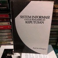 Sistem Informasi Untuk Pengambilan Keputusan