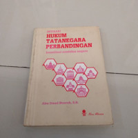 Intisari Hukum Tatanegara Perbandingan