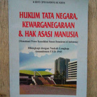 Hukum Tata Negara, Kewarganegaraan & Hak Asasi Manusia