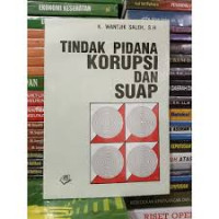 Tindak Pidana Korupsi Dan Suap