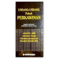 Undang-Undang Pokok Perkawinan