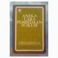 Aneka Cara Pembedaan Hukum