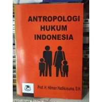 Antropologi Hukum Indonesia