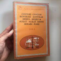 Contoh-contoh Kontrak, Rekes & Surat Resmi Sehari-hari Jilid 2