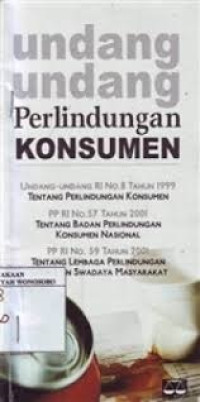 Undang-undang Perlindungan Konsumen