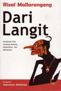 Dari Langit : Kumpulan Esai Tentang Manusia, Masyarakat, dan kekuasaan