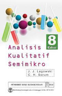 Analisis Kualitatif Semimikro