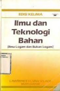 Ilmu dan Teknologi Bahan